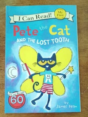 5 ⭐️ for $25 Pete the Cat And The Lost Tooth Book by James Dean